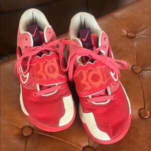 Nike Red Athletic Shoes